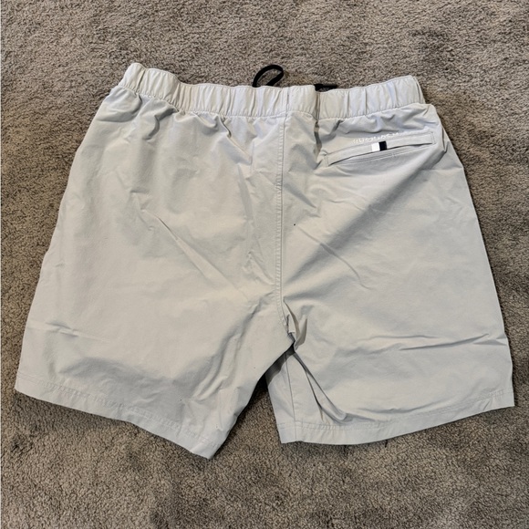 Rhoback Gray Athletic Shorts with Elastic Waistband - Picture 2 of 3